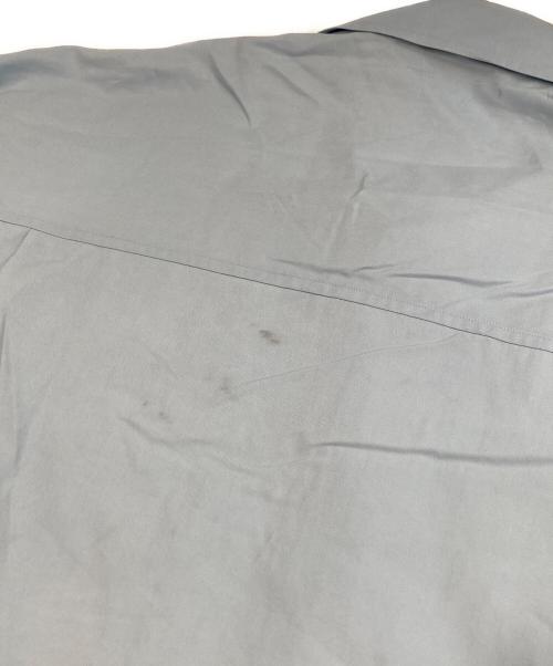 AURALEE（オーラリー）AURALEE (オーラリー) WASHED FINX TWILL BIG HALF SLEEVED SHIRT スカイブルー サイズ:5の古着・服飾アイテム