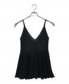 CFCLシーエフシーエル）の古着「HYPHA LUCENT CAMISOLE」｜ブラック