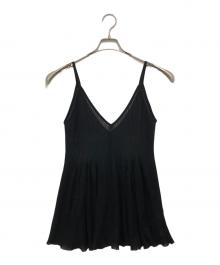 CFCL（シーエフシーエル）の古着「HYPHA LUCENT CAMISOLE」｜ブラック