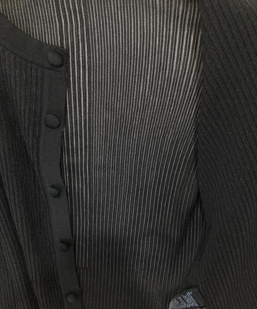 CFCL（シーエフシーエル）CFCL (シーエフシーエル) HYPHA LUCENT BELL SLEEVE CARDIGAN　ベルスリーブカーディガン　CF008KE014 ブラック サイズ:3の古着・服飾アイテム