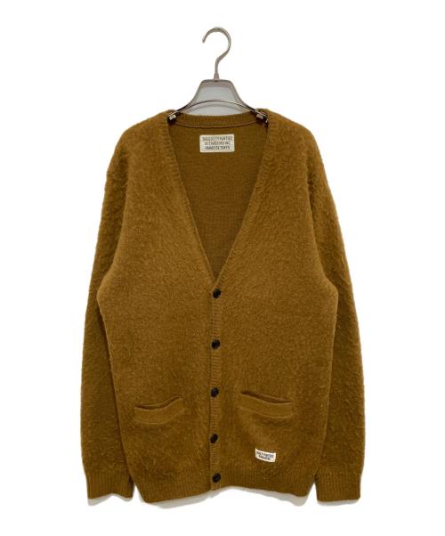 WACKO MARIA（ワコマリア）WACKO MARIA (ワコマリア) 19FW モヘアカーディガン キャメル/マスタード サイズ:Lの古着・服飾アイテム