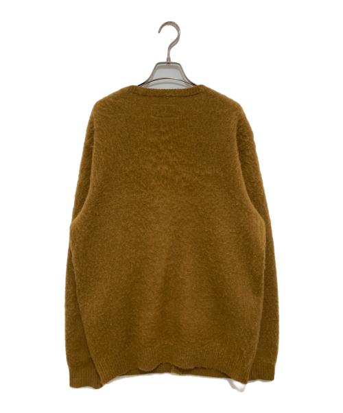 WACKO MARIA（ワコマリア）WACKO MARIA (ワコマリア) 19FW モヘアカーディガン キャメル/マスタード サイズ:Lの古着・服飾アイテム