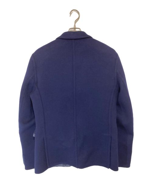 LOUIS VUITTON（ルイ ヴィトン）LOUIS VUITTON (ルイ ヴィトン) ウールカモフラージュ テーラードジャケット HJJ01EVZU ネイビー サイズ:48の古着・服飾アイテム