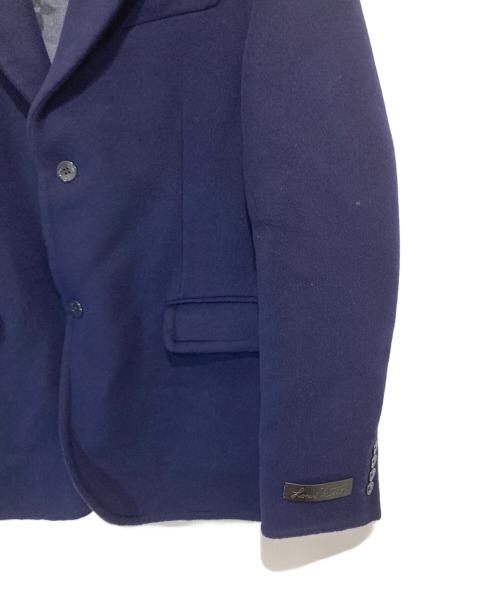 LOUIS VUITTON（ルイ ヴィトン）LOUIS VUITTON (ルイ ヴィトン) ウールカモフラージュ テーラードジャケット HJJ01EVZU ネイビー サイズ:48の古着・服飾アイテム