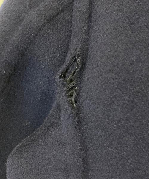 LOUIS VUITTON（ルイ ヴィトン）LOUIS VUITTON (ルイ ヴィトン) ウールカモフラージュ テーラードジャケット HJJ01EVZU ネイビー サイズ:48の古着・服飾アイテム