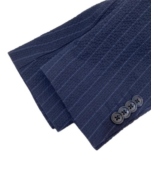 TAGLIATORE（タリアトーレ）TAGLIATORE (タリアトーレ) DAKAR（ダカール）2Bシングルテーラードジャケット コットン メッシュ　G-DAKAR22K ネイビー サイズ:48の古着・服飾アイテム