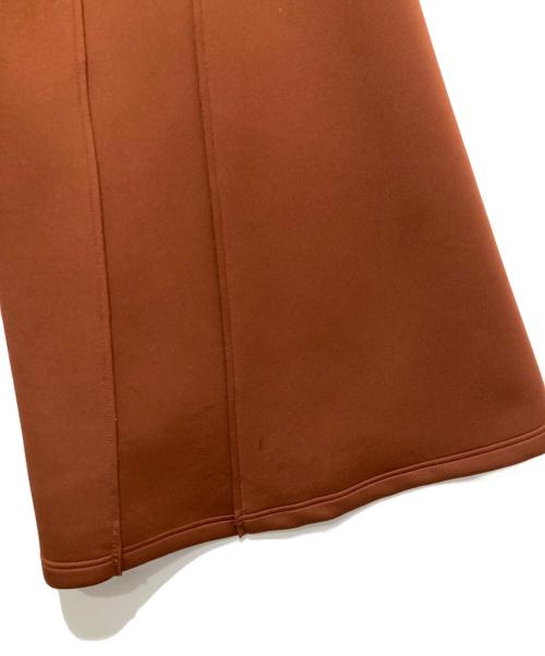 UN3D.（アンスリード）UN3D. (アンスリード) SLIDE CUT FLARE PT / スライドカットフレアパンツ　522340701501-01 オレンジ サイズ:36の古着・服飾アイテム