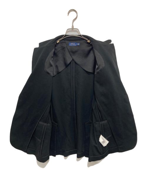 POLO RALPH LAUREN（ポロ・ラルフローレン）POLO RALPH LAUREN (ポロ・ラルフローレン) エンブレム ブレザー　2Bテーラードジャケット　	211645540002 ブラック サイズ:SIZE 14の古着・服飾アイテム