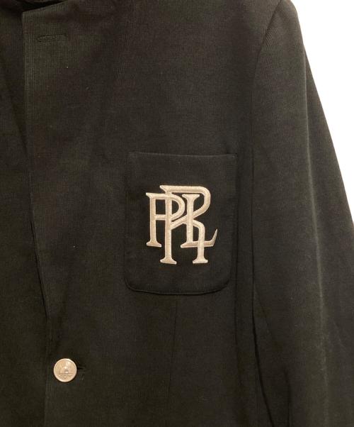 POLO RALPH LAUREN（ポロ・ラルフローレン）POLO RALPH LAUREN (ポロ・ラルフローレン) エンブレム ブレザー　2Bテーラードジャケット　	211645540002 ブラック サイズ:SIZE 14の古着・服飾アイテム