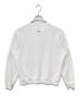 FENDI (フェンディ) ロゴスウェット FY1132A9RO ホワイト サイズ:L：18000円