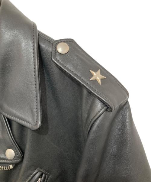 Schott（ショット）Schott (ショット) 613UST ONESTAR TALL/ワンスター トール ライダース レザージャケット　USA製 ブラック サイズ:42 TALLの古着・服飾アイテム
