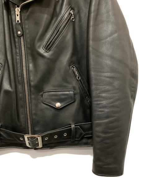 Schott（ショット）Schott (ショット) 613UST ONESTAR TALL/ワンスター トール ライダース レザージャケット　USA製 ブラック サイズ:42 TALLの古着・服飾アイテム