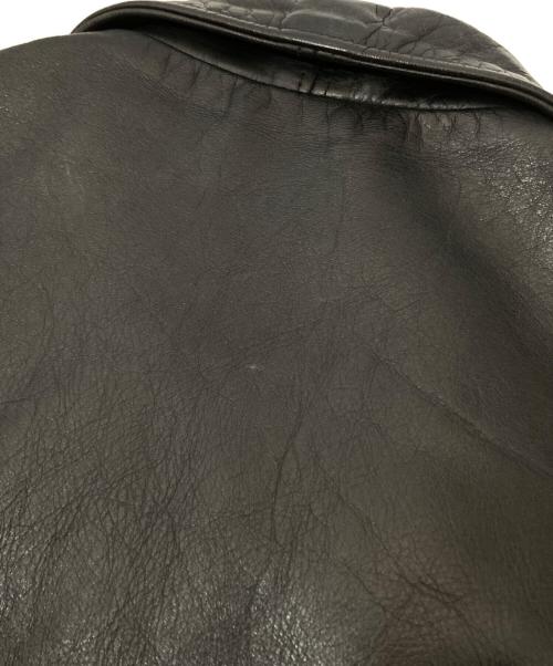 Schott（ショット）Schott (ショット) 103US TRUCKER JACKET（トラッカージャケット）　USA製 ブラック サイズ:42の古着・服飾アイテム