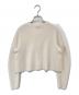 SHE TOKYO (シートーキョー) ニットブラウス　どんなスカートとも相性の良さを発揮する万能ニット アイボリー：13000円