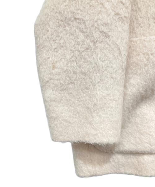 YORI（ヨリ）YORI (ヨリ) ウールモヘアシャギージャケット　YR2125-098AW-6 アイボリー サイズ:Fの古着・服飾アイテム