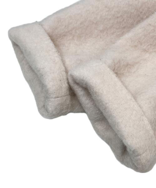 YORI（ヨリ）YORI (ヨリ) ウールモヘアシャギージャケット　YR2125-098AW-6 アイボリー サイズ:Fの古着・服飾アイテム