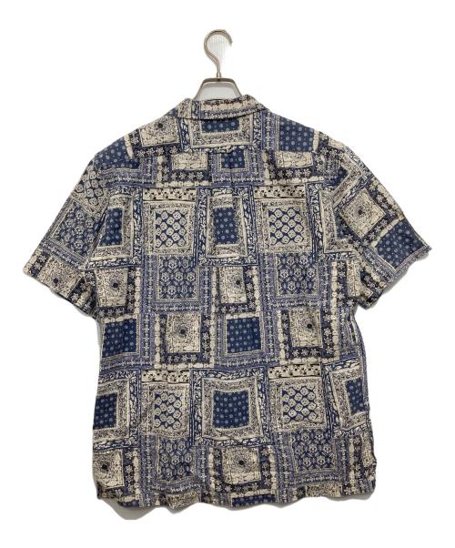 POLO RALPH LAUREN（ポロ・ラルフローレン）POLO RALPH LAUREN (ポロ・ラルフローレン) オープンカラーシャツ ブルー サイズ:Mの古着・服飾アイテム