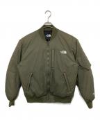 THE NORTH FACEザ ノース フェイス）の古着「GTX Insulation Bomber Jacket（ゴアテックス インサレーション ボンバージャケット） / ダウンジャケット　ND42330R」｜カーキ