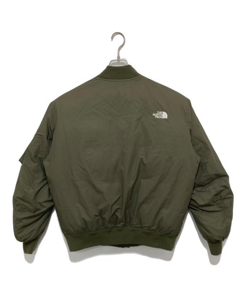 THE NORTH FACE（ザ ノース フェイス）THE NORTH FACE (ザ ノース フェイス) GTX Insulation Bomber Jacket（ゴアテックス インサレーション ボンバージャケット） / ダウンジャケット　ND42330R カーキ サイズ:Lの古着・服飾アイテム