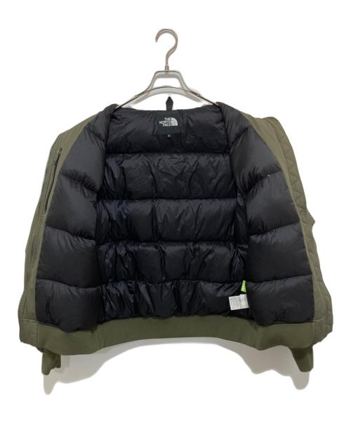 THE NORTH FACE（ザ ノース フェイス）THE NORTH FACE (ザ ノース フェイス) GTX Insulation Bomber Jacket（ゴアテックス インサレーション ボンバージャケット） / ダウンジャケット　ND42330R カーキ サイズ:Lの古着・服飾アイテム