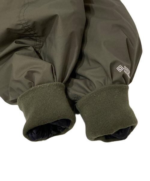 THE NORTH FACE（ザ ノース フェイス）THE NORTH FACE (ザ ノース フェイス) GTX Insulation Bomber Jacket（ゴアテックス インサレーション ボンバージャケット） / ダウンジャケット　ND42330R カーキ サイズ:Lの古着・服飾アイテム