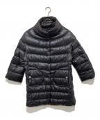 HERNOヘルノ）の古着「セミロング ダウンコート　PI0976D-12017-9300」｜ブラック