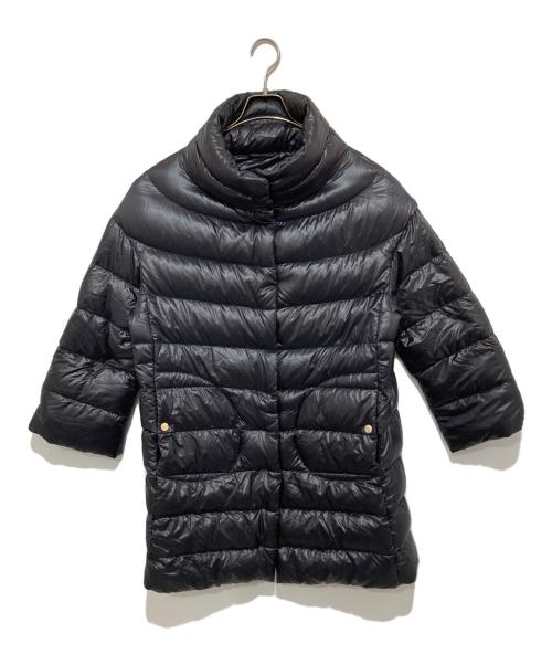 HERNO（ヘルノ）HERNO (ヘルノ) セミロング ダウンコート　PI0976D-12017-9300 ブラック サイズ:40の古着・服飾アイテム