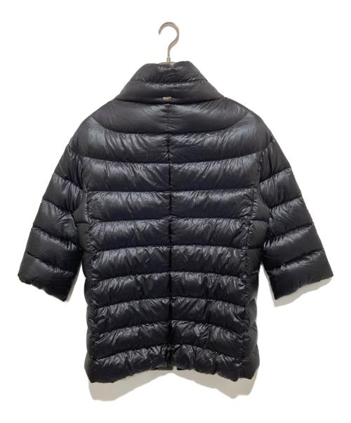 HERNO（ヘルノ）HERNO (ヘルノ) セミロング ダウンコート　PI0976D-12017-9300 ブラック サイズ:40の古着・服飾アイテム