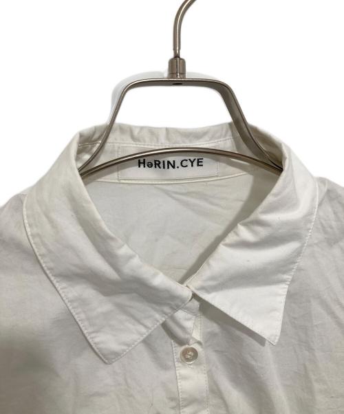 HeRIN.CYE（ヘリンドットサイ）HeRIN.CYE (ヘリンドットサイ) Shirring shirt ホワイト サイズ:FREEの古着・服飾アイテム
