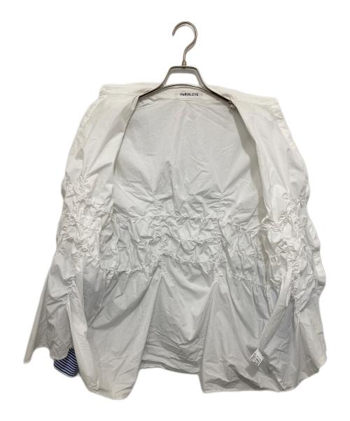 HeRIN.CYE（ヘリンドットサイ）HeRIN.CYE (ヘリンドットサイ) Shirring shirt ホワイト サイズ:FREEの古着・服飾アイテム