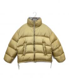 TANAKA（タナカ）の古着「CLASSIC DOWN JACKET（クラシックダウンジャケット）/ リバーシブルダウンジャケット　ST-124」｜ベージュ