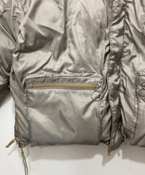 TANAKA（タナカ）TANAKA (タナカ) CLASSIC DOWN JACKET（クラシックダウンジャケット）/ リバーシブルダウンジャケット　ST-124 ベージュ サイズ:Lの古着・服飾アイテム