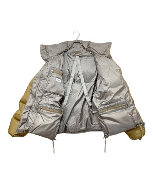 TANAKA（タナカ）TANAKA (タナカ) CLASSIC DOWN JACKET（クラシックダウンジャケット）/ リバーシブルダウンジャケット　ST-124 ベージュ サイズ:Lの古着・服飾アイテム