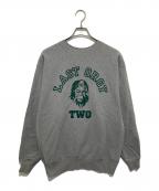 HUMAN MADE×UNDERCOVERヒューマンメイド×アンダーカバー）の古着「LAST ORGY 2 プリントスウェット」｜グレー
