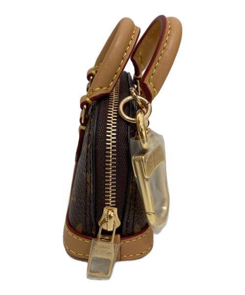 LOUIS VUITTON（ルイ ヴィトン）LOUIS VUITTON (ルイ ヴィトン) モノグラム　バッグチャーム・ミクロ アルマ　M00995 ブラウンの古着・服飾アイテム