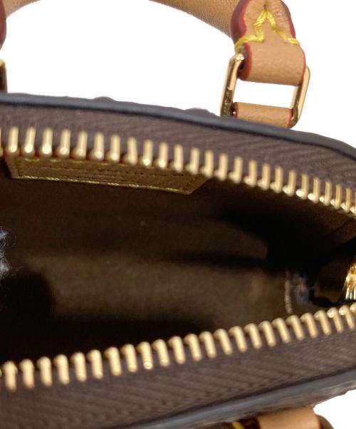 LOUIS VUITTON（ルイ ヴィトン）LOUIS VUITTON (ルイ ヴィトン) モノグラム　バッグチャーム・ミクロ アルマ　M00995 ブラウンの古着・服飾アイテム