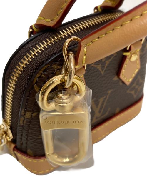 LOUIS VUITTON（ルイ ヴィトン）LOUIS VUITTON (ルイ ヴィトン) モノグラム　バッグチャーム・ミクロ アルマ　M00995 ブラウンの古着・服飾アイテム