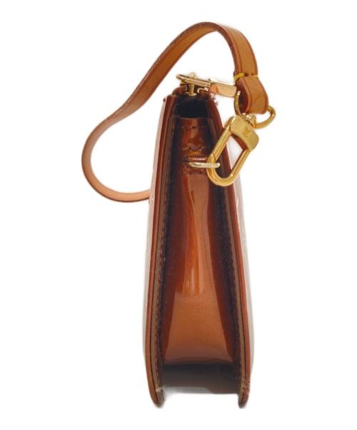 LOUIS VUITTON（ルイ ヴィトン）LOUIS VUITTON (ルイ ヴィトン) モノグラム ヴェルニ レキシトン アクセサリーポーチ　M91133 ブロンズの古着・服飾アイテム