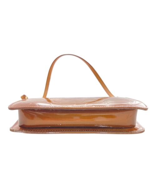 LOUIS VUITTON（ルイ ヴィトン）LOUIS VUITTON (ルイ ヴィトン) モノグラム ヴェルニ レキシトン アクセサリーポーチ　M91133 ブロンズの古着・服飾アイテム