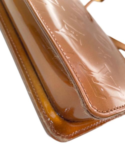 LOUIS VUITTON（ルイ ヴィトン）LOUIS VUITTON (ルイ ヴィトン) モノグラム ヴェルニ レキシトン アクセサリーポーチ　M91133 ブロンズの古着・服飾アイテム