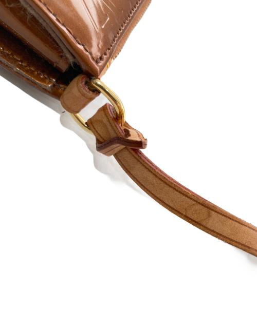 LOUIS VUITTON（ルイ ヴィトン）LOUIS VUITTON (ルイ ヴィトン) モノグラム ヴェルニ レキシトン アクセサリーポーチ　M91133 ブロンズの古着・服飾アイテム