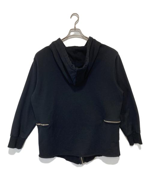 UNDERCOVERISM（アンダーカバーイズム）UNDERCOVERISM (アンダーカバーイズム) Cotton sweat zip up hoody（コットン） ブラック サイズ:3の古着・服飾アイテム