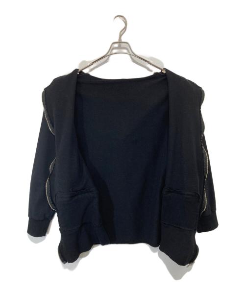 UNDERCOVERISM（アンダーカバーイズム）UNDERCOVERISM (アンダーカバーイズム) Cotton sweat zip up hoody（コットン） ブラック サイズ:3の古着・服飾アイテム