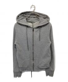 DIOR HOMME（ディオール オム）の古着「ジップパーカー　8H3365260003」｜グレー