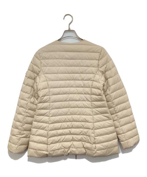 TATRAS（タトラス）TATRAS (タトラス) NOLLEY'S (ノーリーズ) FRANCESCA 別注 ノーカラーダウンコート LJXA0383014528 ベージュ サイズ:03の古着・服飾アイテム
