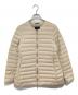 TATRAS（タトラス）の古着「FRANCESCA 別注 ノーカラーダウンコート LJXA0383014528」｜ベージュ