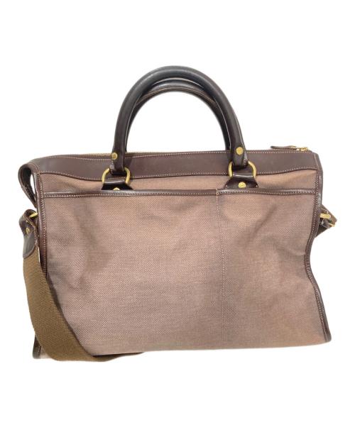 GHURKA（グルカ）GHURKA (グルカ) キャンバス×レザー 2WAYバッグ EXAMINER No5 ブラウンの古着・服飾アイテム