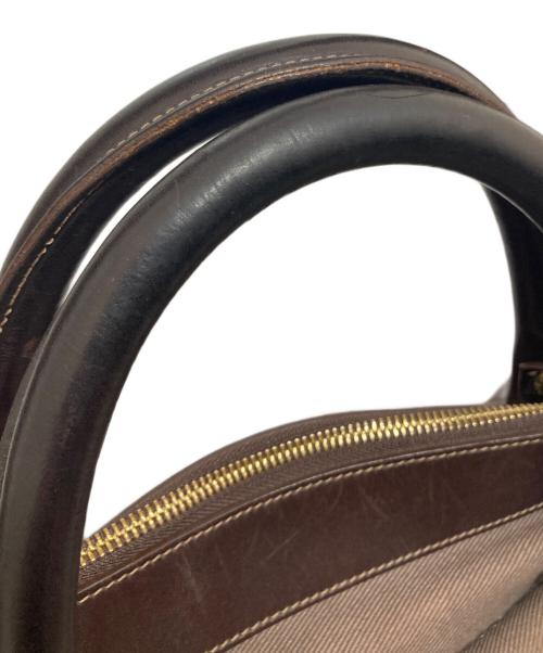 GHURKA（グルカ）GHURKA (グルカ) キャンバス×レザー 2WAYバッグ EXAMINER No5 ブラウンの古着・服飾アイテム