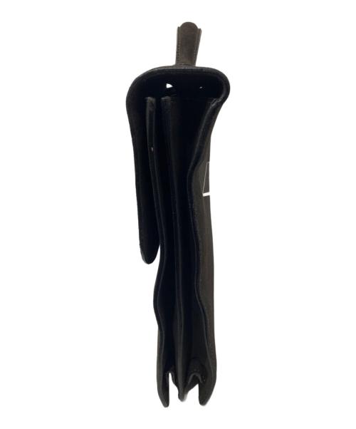 Valextra（ヴァレクストラ）Valextra (ヴァレクストラ) スエード ブリーフケース N370703 ダークブラウンの古着・服飾アイテム