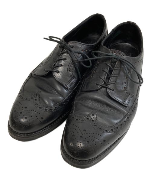 JOSEPH CHEANEY（ジョセフチーニー）JOSEPH CHEANEY (ジョセフチーニー) ロングウィングチップシューズ ブラック サイズ:7　1/2の古着・服飾アイテム